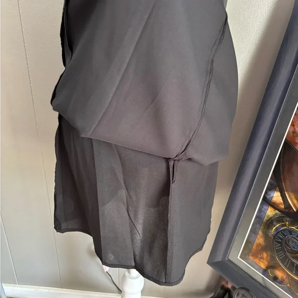 DO+BE Black Sleeveless Halter Mini Dress - Picture 7 of 16